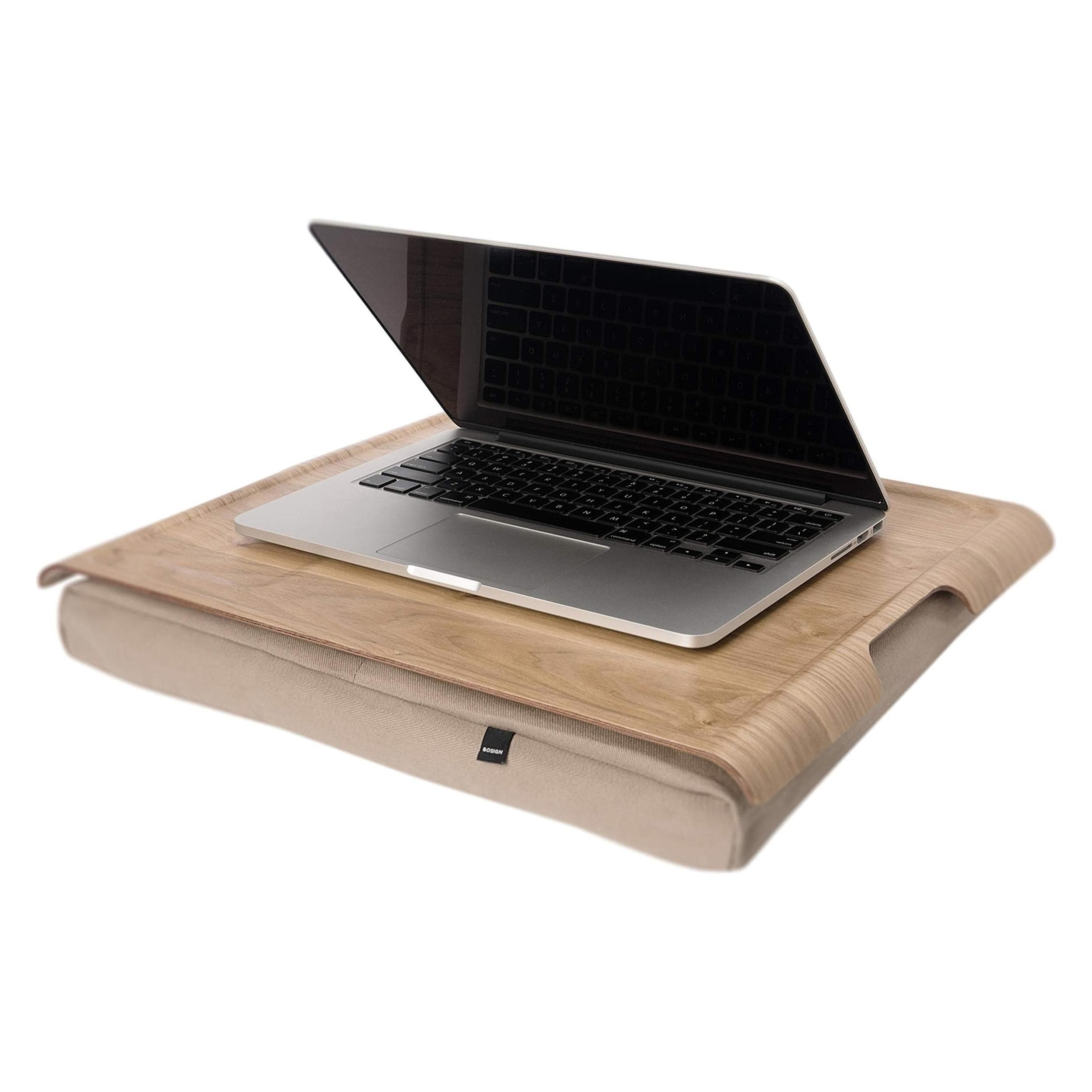 Bosign Knietablett, Notebookstandaard, Bruin