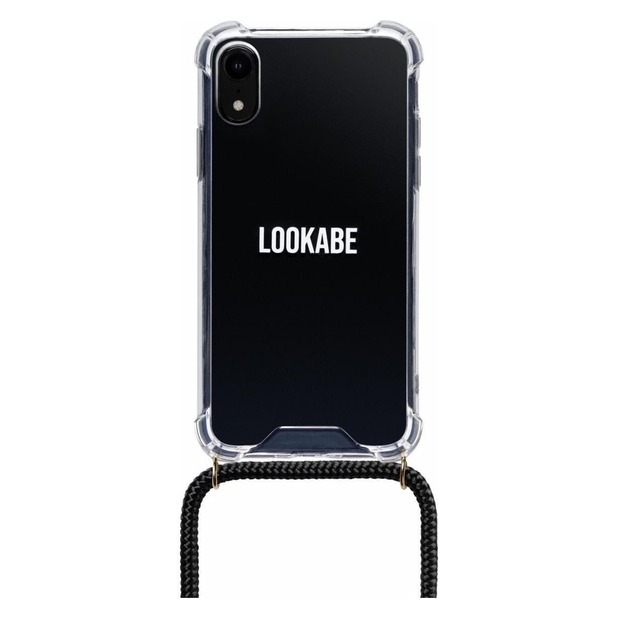 Lookabe Halskettinghoesje met koord, Mobiele telefoonketen, Transparant