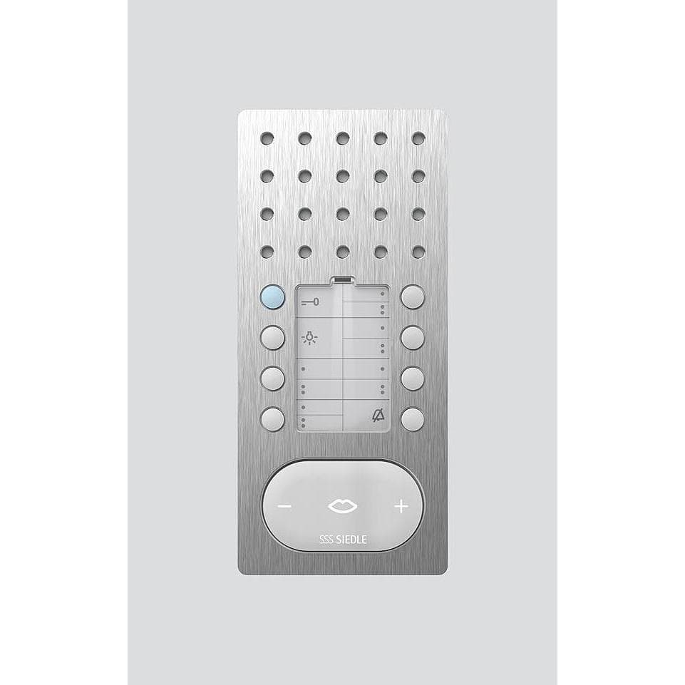 Siedle, Bel + deurintercom, S. & Soehne handsfree bus telefoon Comf roestvrij staal/wit BFC 850-0 (Bedraad)