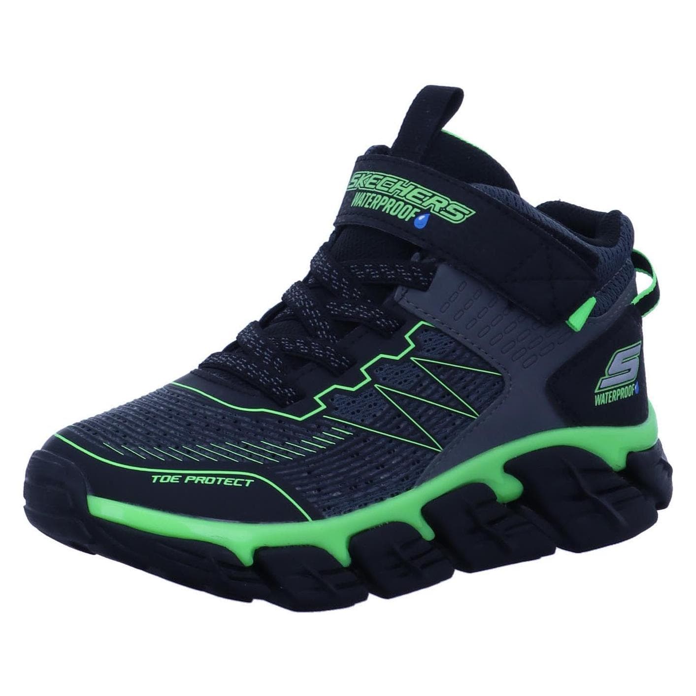 Skechers, Jongens, Laarzen, Tech-Grip - Hoge Overspanning, Zwart, (31)
