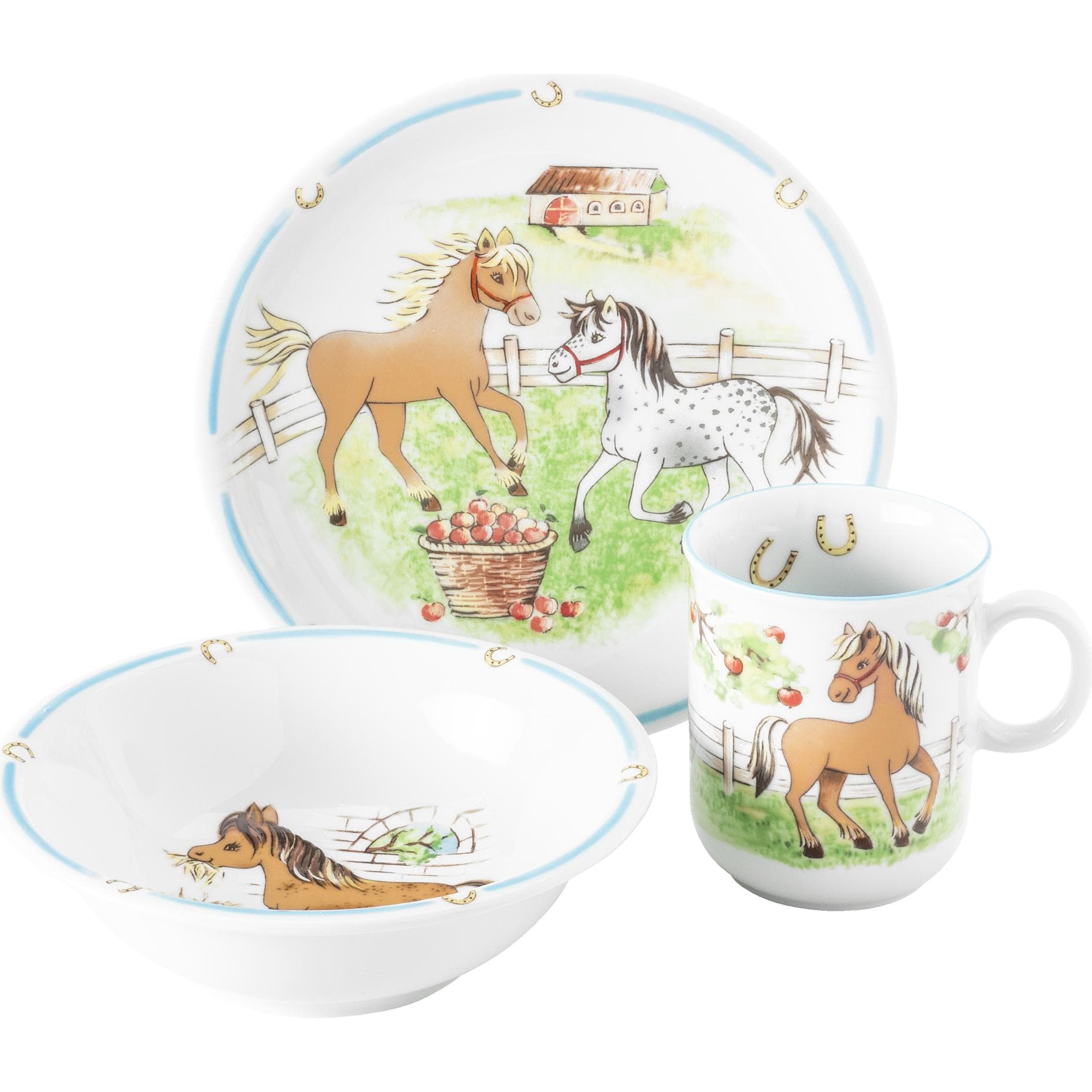 Seltmann, Kinderservies + bestek, Mijn Pony