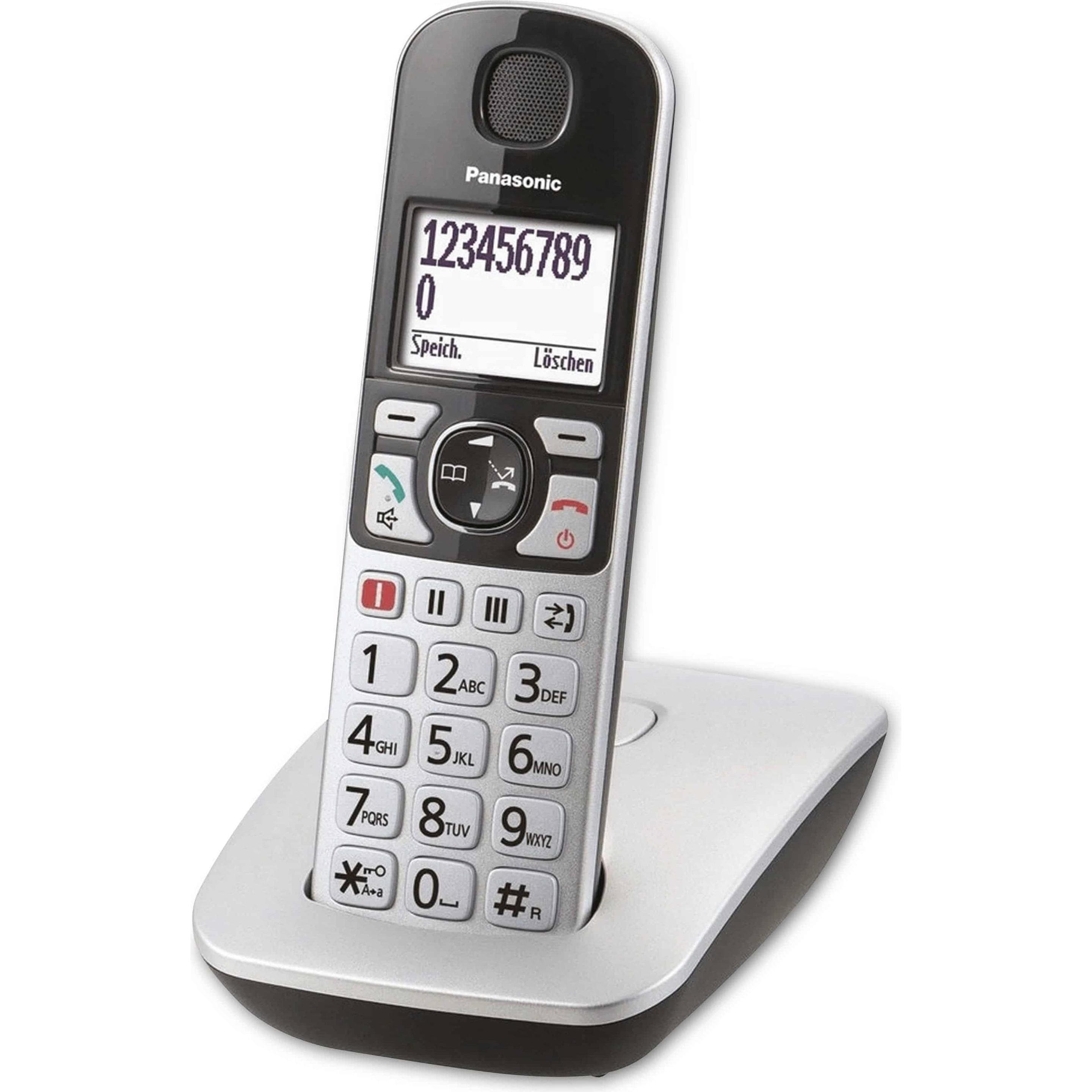 Panasonic KX-TGE510GS, Telefoon, Grijs