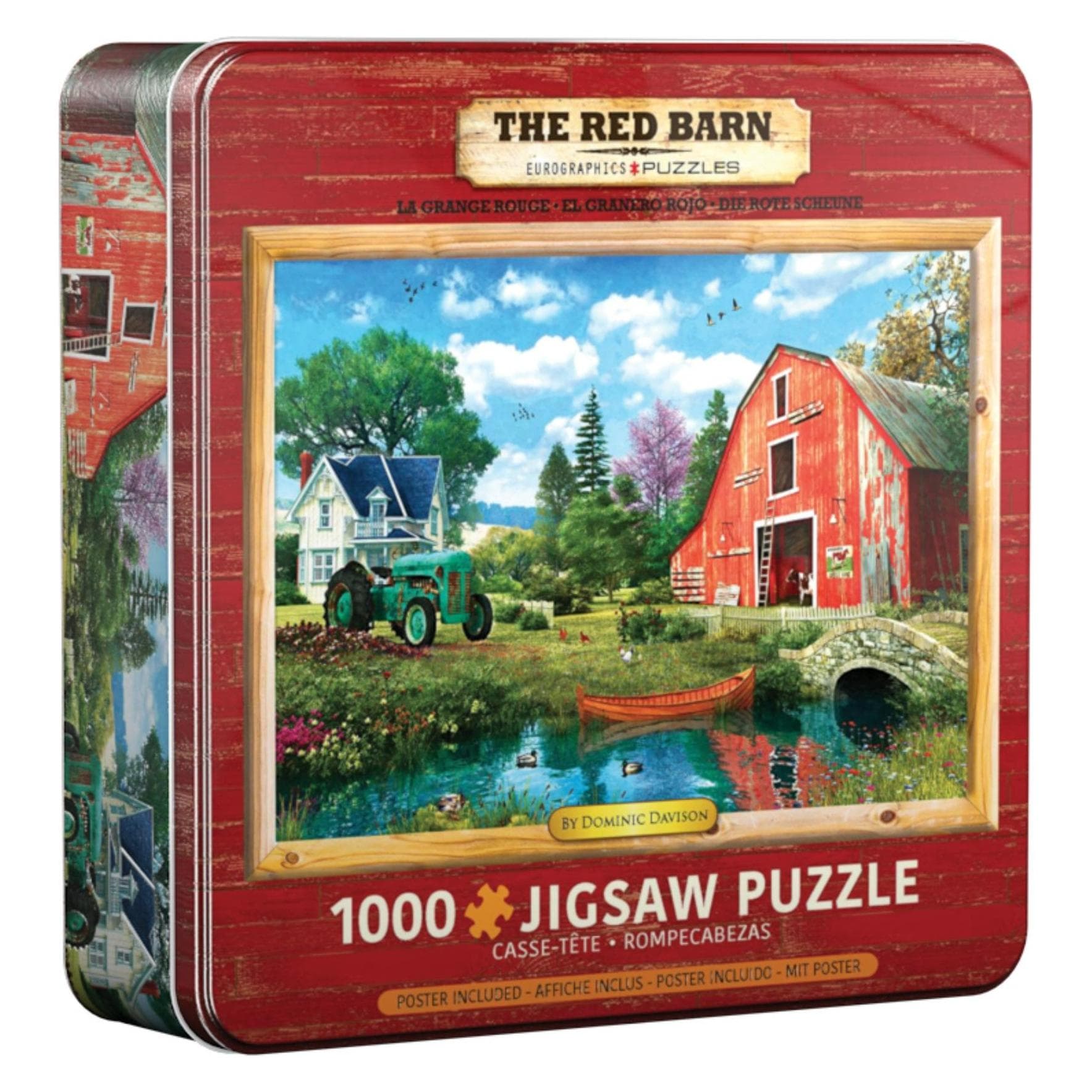 Eurographics De Rode Schuur Dominic Davison Puzzeldoos (1000 onderdelen)