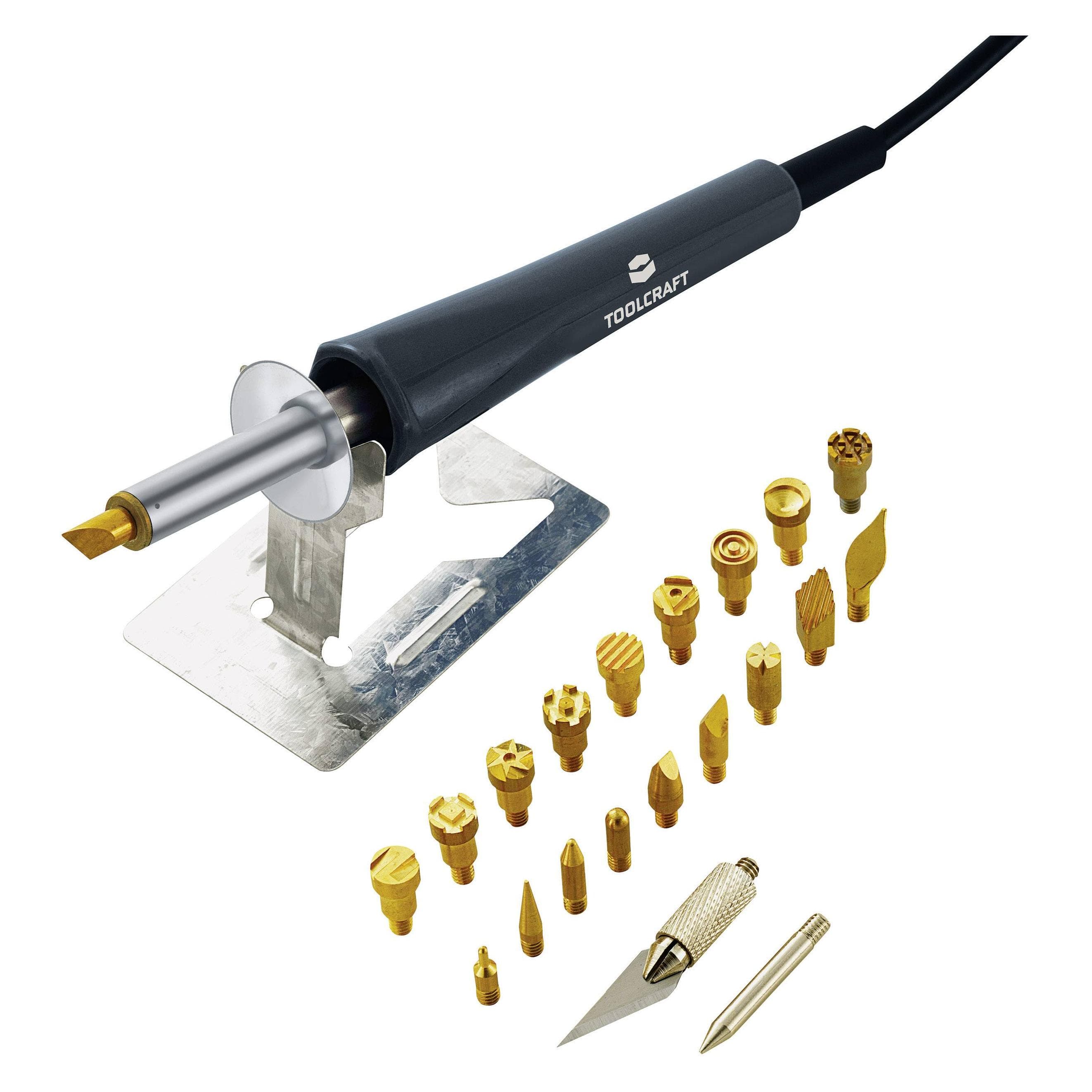 Toolcraft, Soldeerapparaat, Brandmalkolben-Set (Brandijzer)