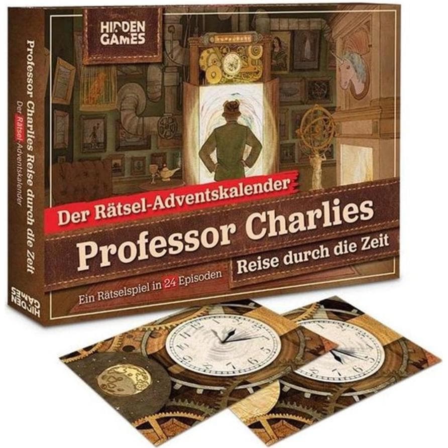 Hidden Games Professor Charlie's reis door de tijd - escape game (Duits, 1 - 6 Spelers)