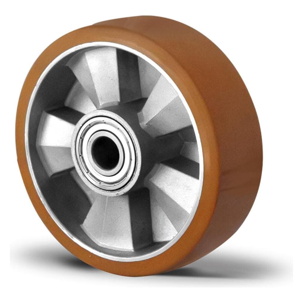 eurokraft basic, Meubelwielen, PU wiel op aluminium velg