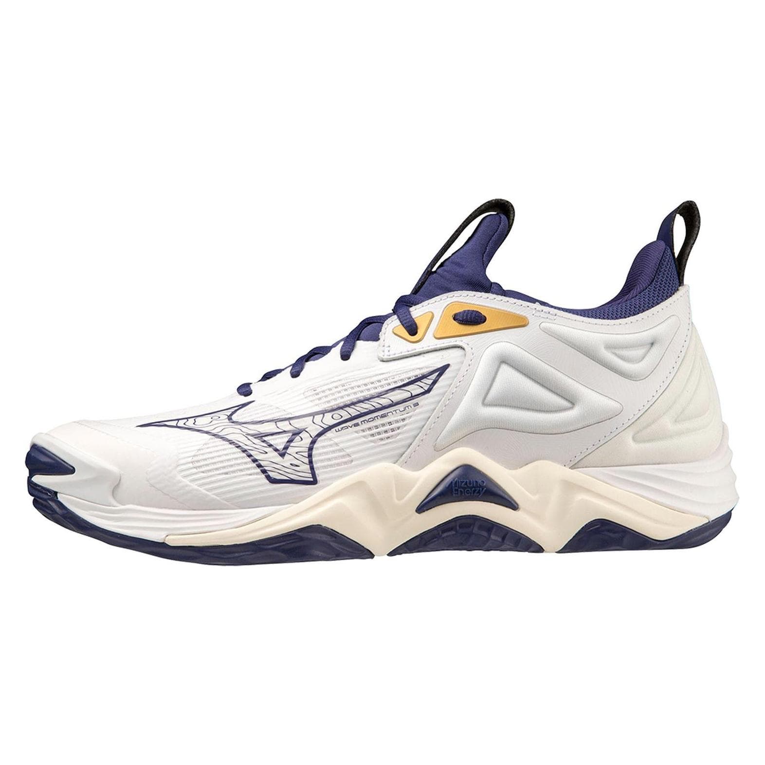 Mizuno, Unisex, Indoor schoenen, Wave Momentum 3 UX (41), Wit
