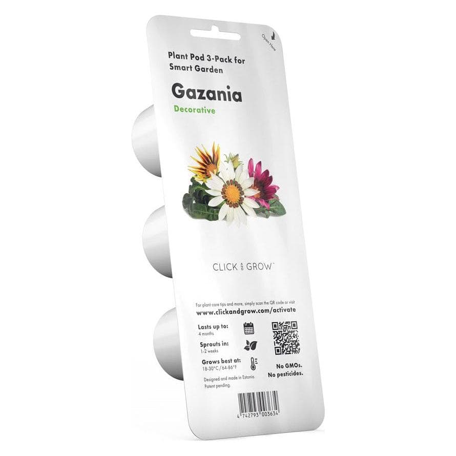 Click and Grow, Zaden, Zum Vergrössern anklicken Gasania 3 Stk. intelligenter Zusatz. (Bloemzaden)