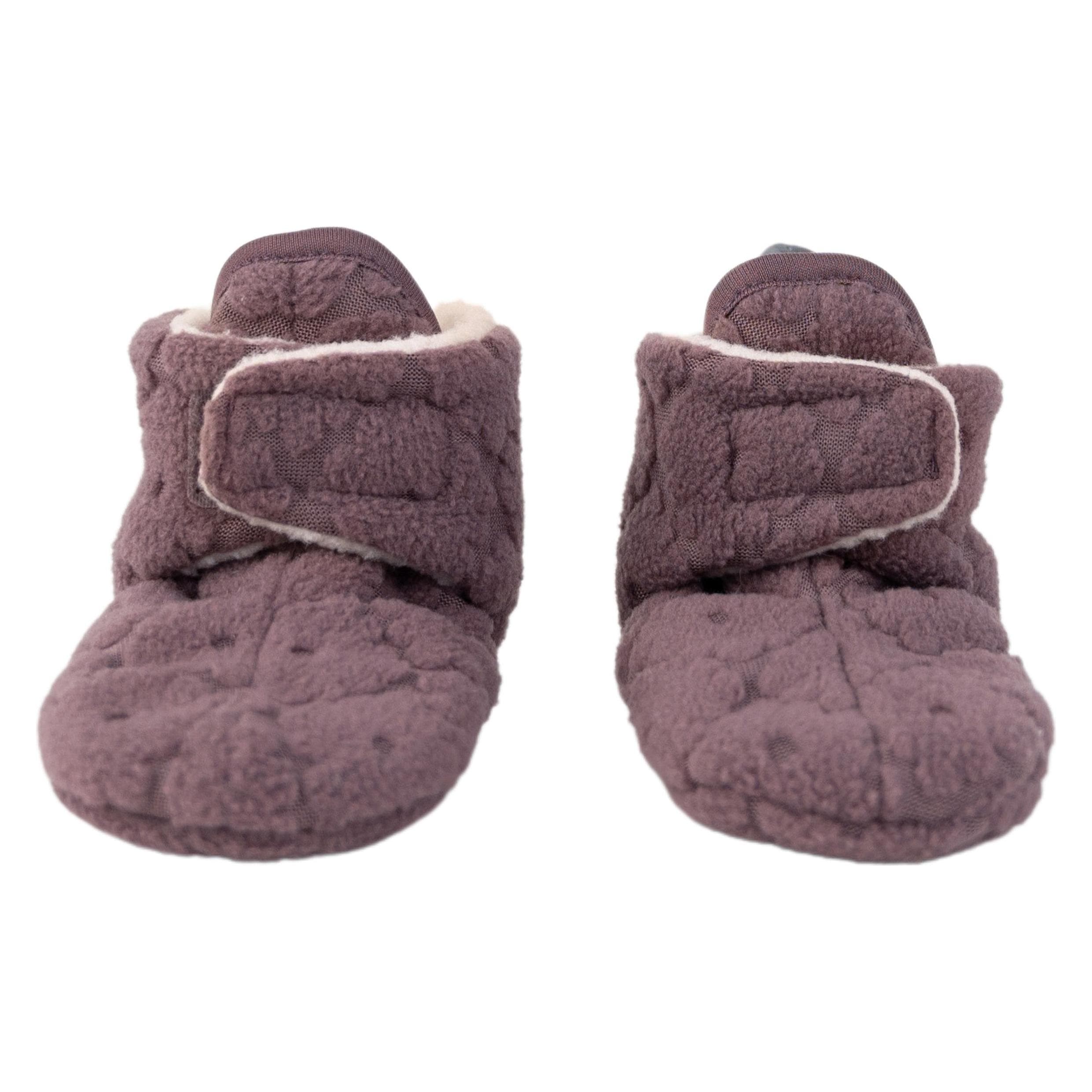Lodger, Meisjes, Pantoffels, Slippers Fleece Folklore Mauve 12-18 Mt., Blauw, Rood, Groen, Geel, (16, 17, 18)