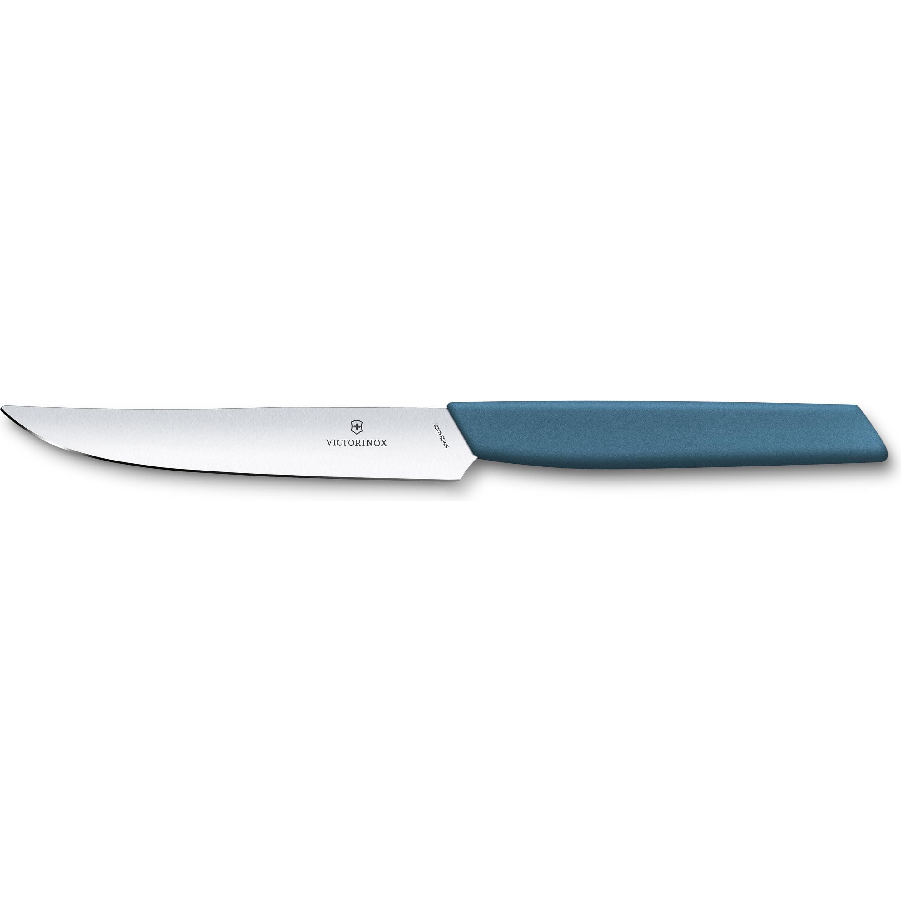 Victorinox Steakmes Modern straight edge 1 stuk, Blauw, Bestek, Blauw