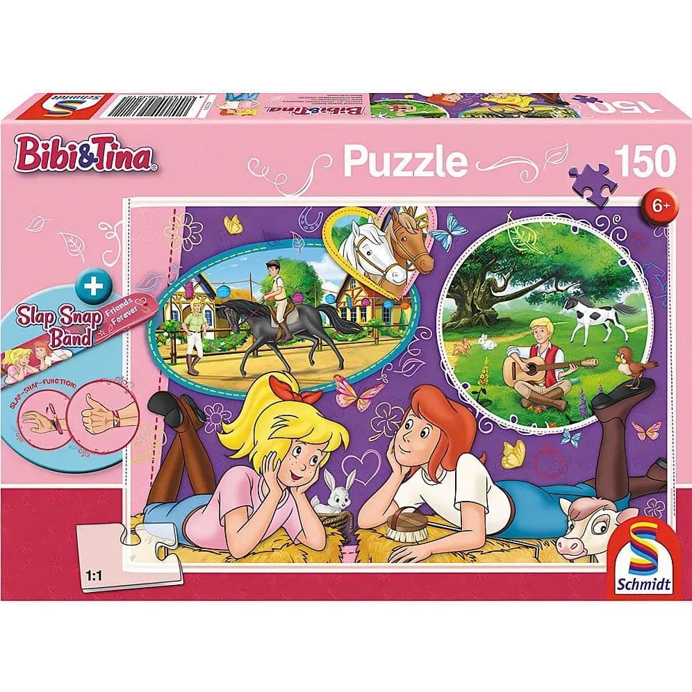 Schmidt Spiele Puzzel Bibi en Tina Girlfriends Forever 150 stukjes met Sl (150 onderdelen)