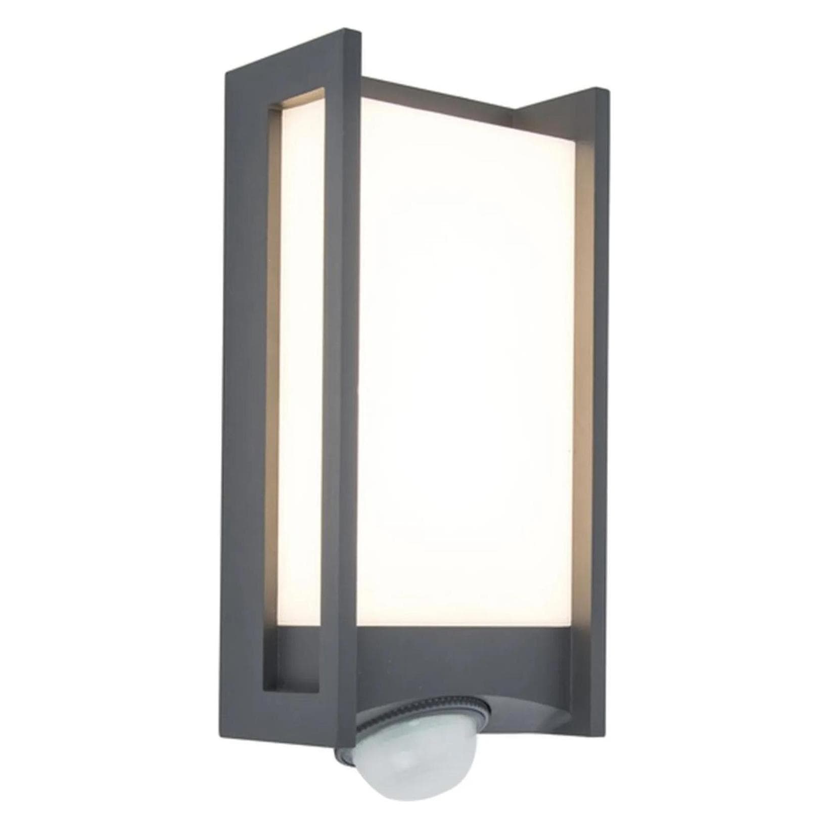 Lutec, Tuinverlichting, LED buitenwandlamp QUBO (800 lm, IP54)