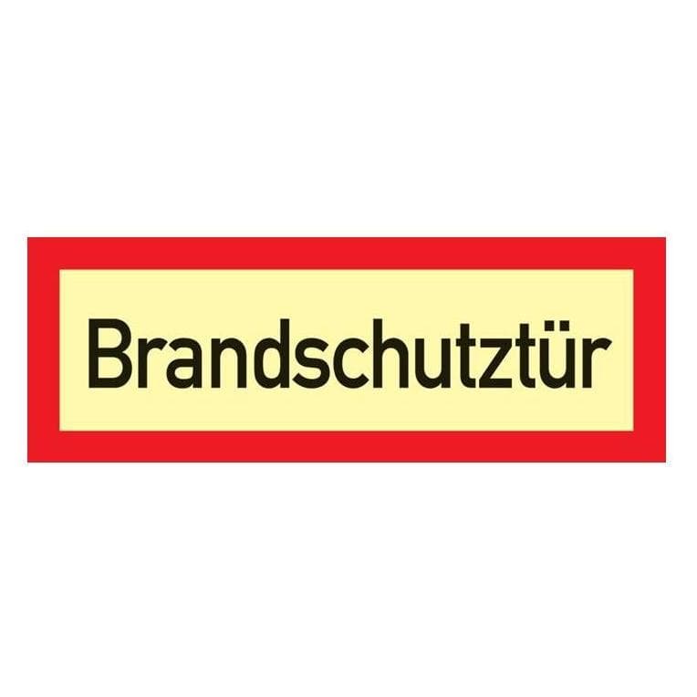 HP Autozubehör, Veiligheidsmarkeringen, Brandwerend bord DIN 4066 L297xB105 mm Brandwerende deurfolie