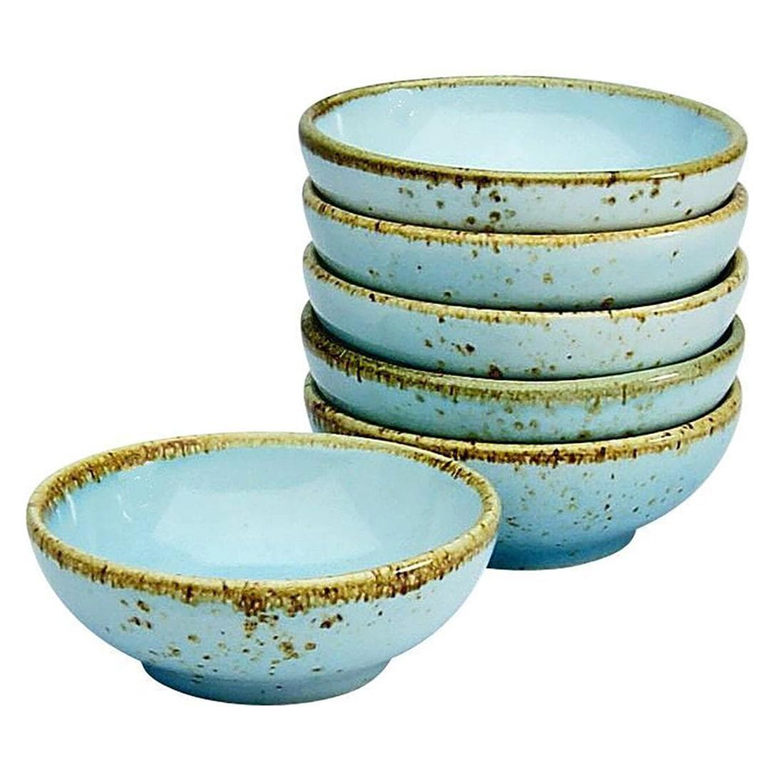 CreaTable Collectie Natuur, Kom + Kom, Blauw