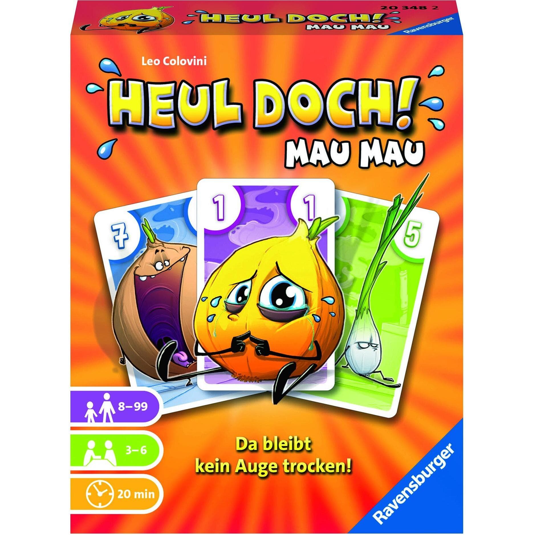 Ravensburger Heul doch Mau Mau (Duits, 3 - 6 Spelers)