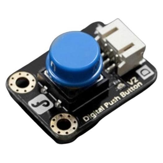 DFRobot Zwaartekracht Digitale Drukknop Module Blauw, Ontwikkelborden + Kits