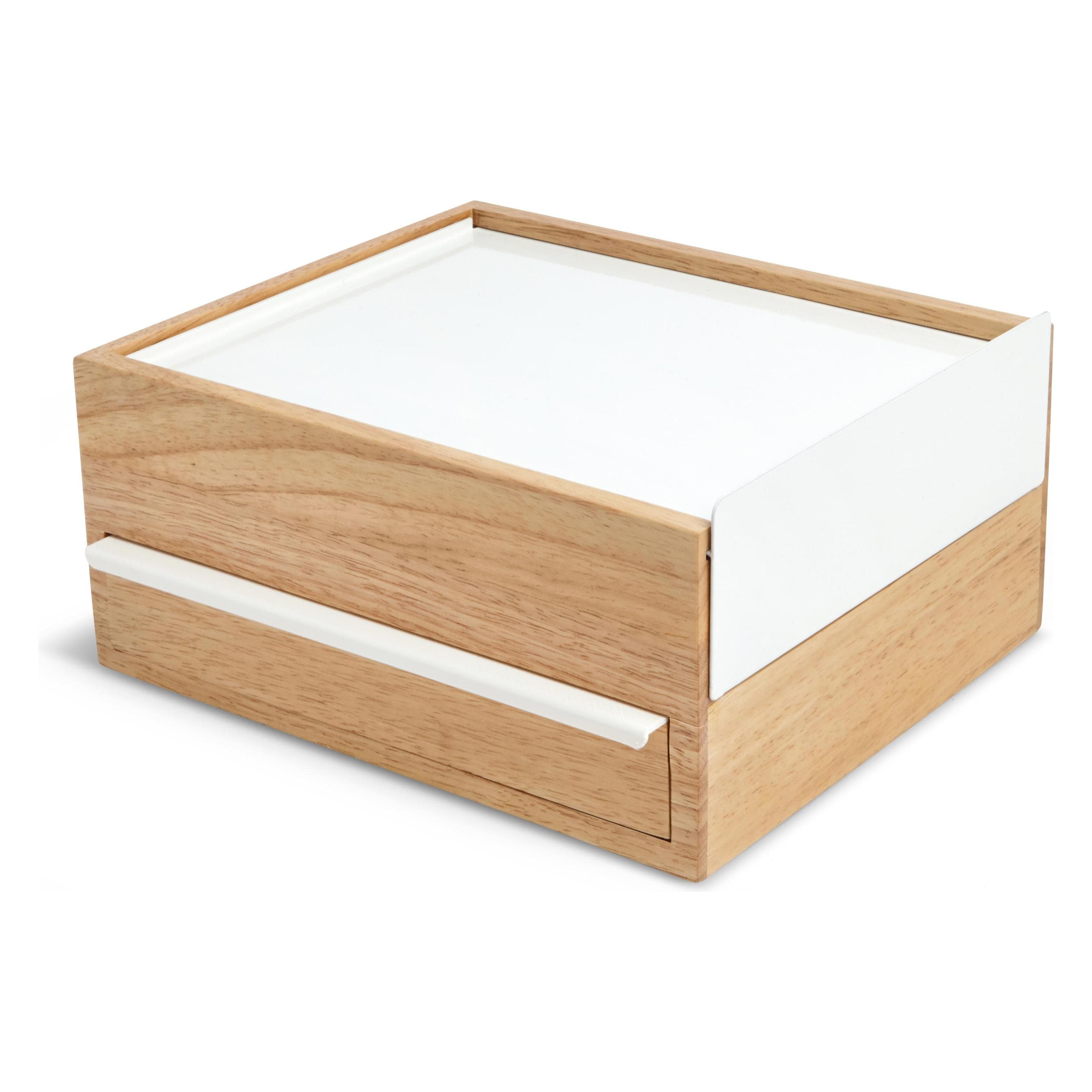 Umbra, Horlogebox + juwelenopslag, Stowit, Wit