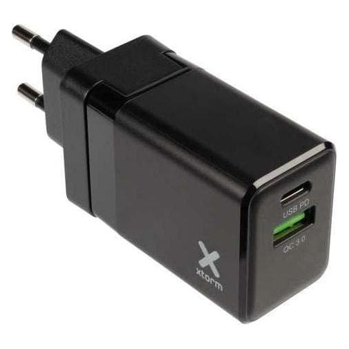 Xtorm XtormVolt USB-C snelladen 20W (20 W, 2 ports), USB-lader, Zwart