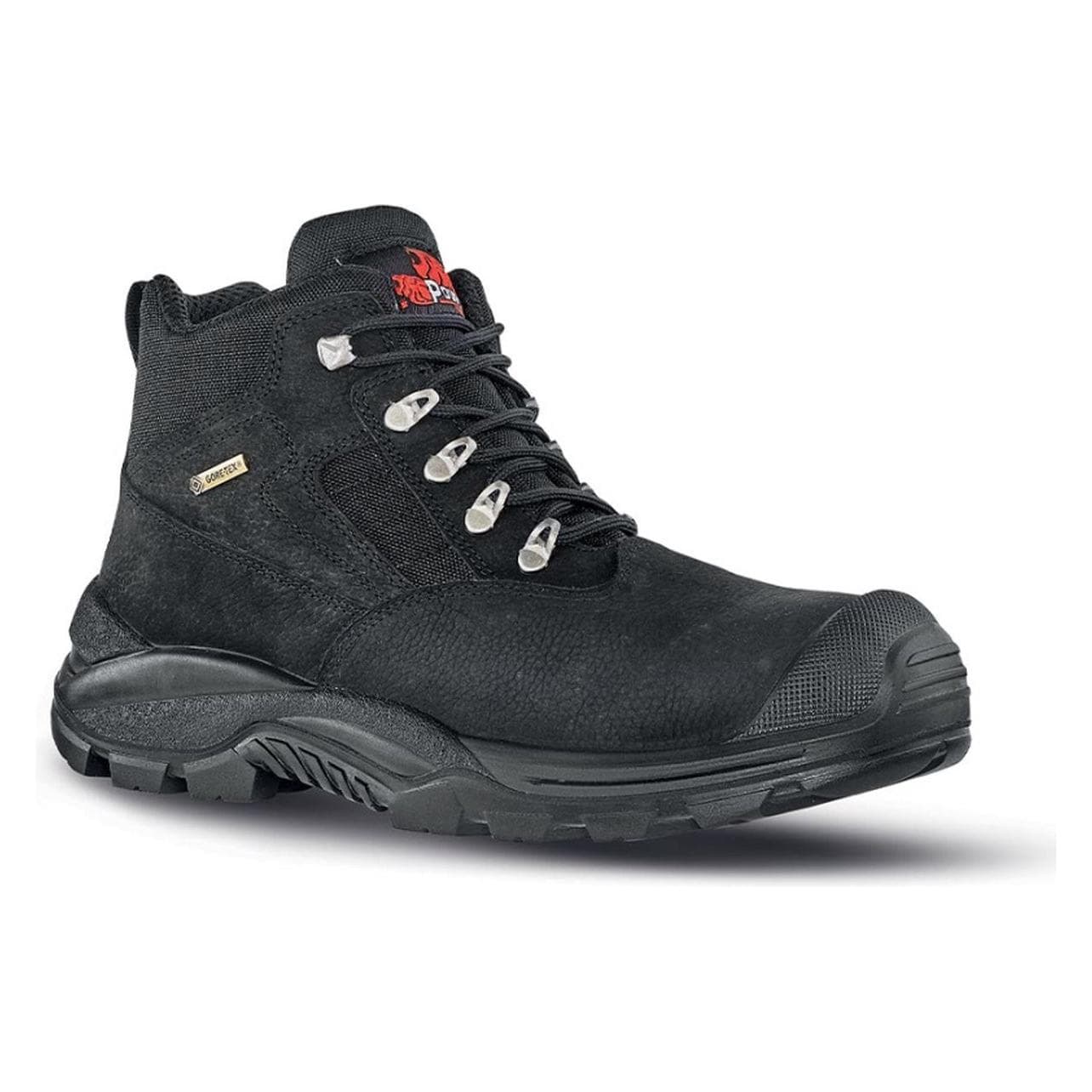 U-Power, Werkschoenen, Veiligheidsschoen Dude GTX Maat 46 zwart S3 SRC EN 20345 Pull-Up leer (S3, 46)