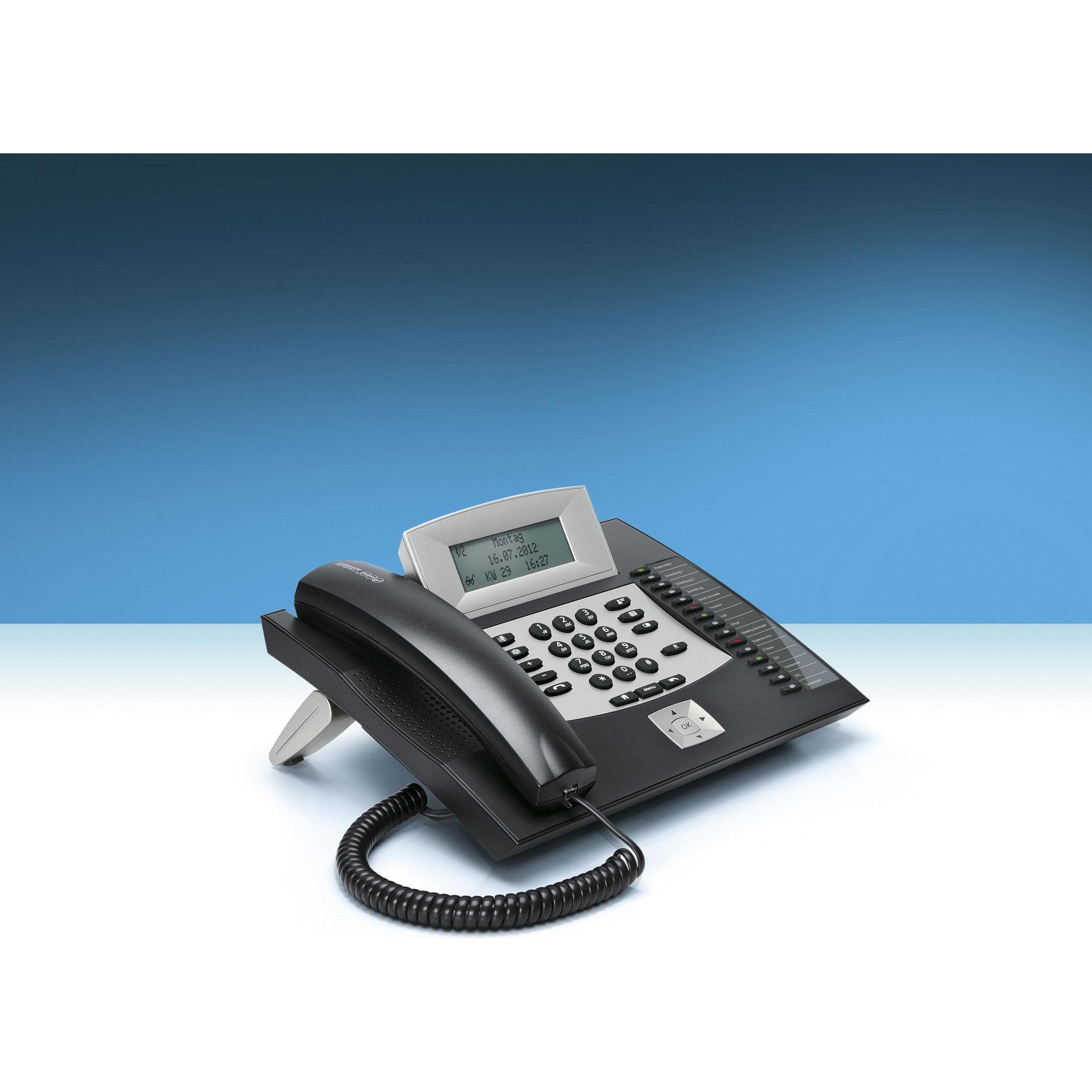 Auerswald COMFORTEL 1600 ZWART, Telefoon, Zwart
