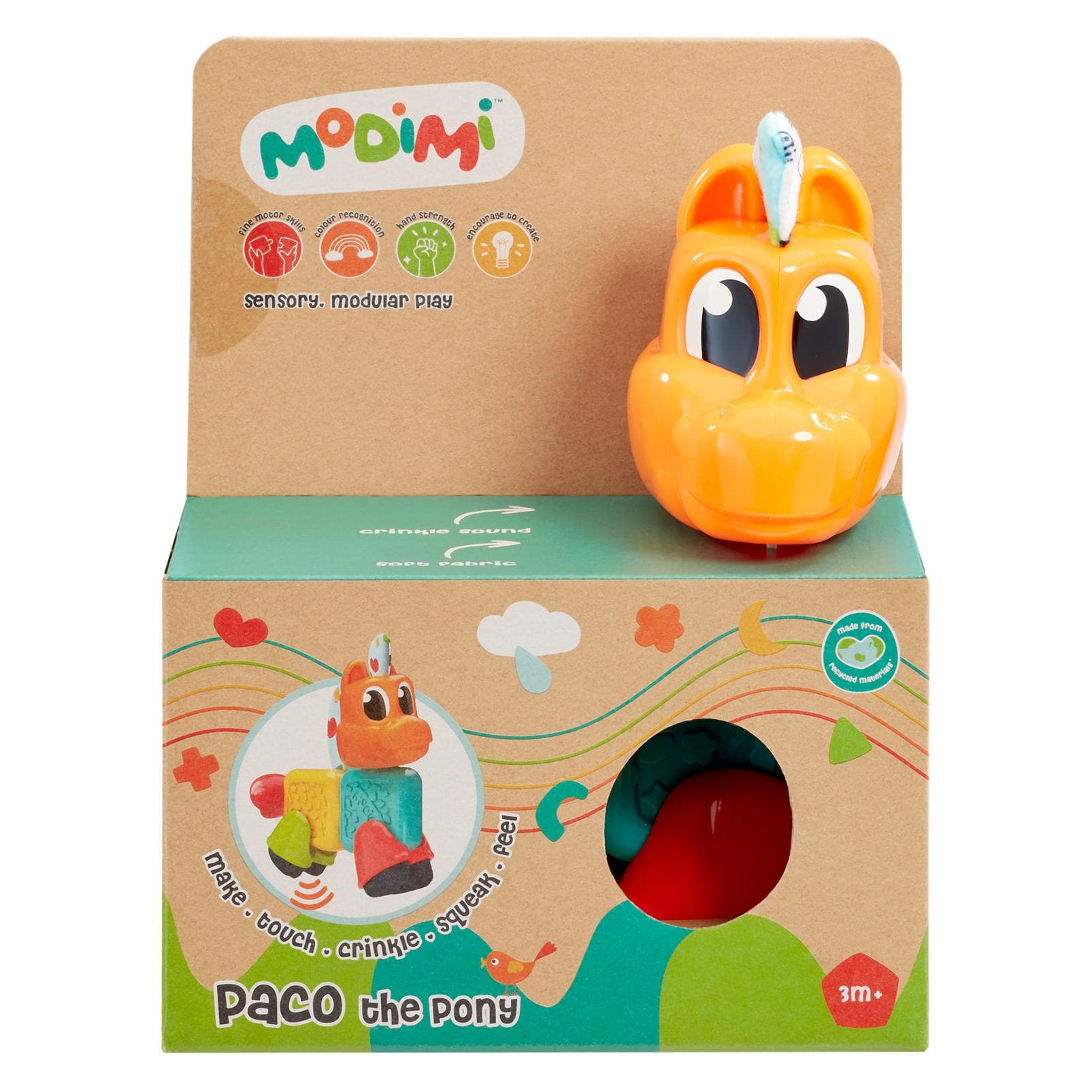 Goliath Toys Sensory Blocks - Horse (0.30 - 3 Jaren)