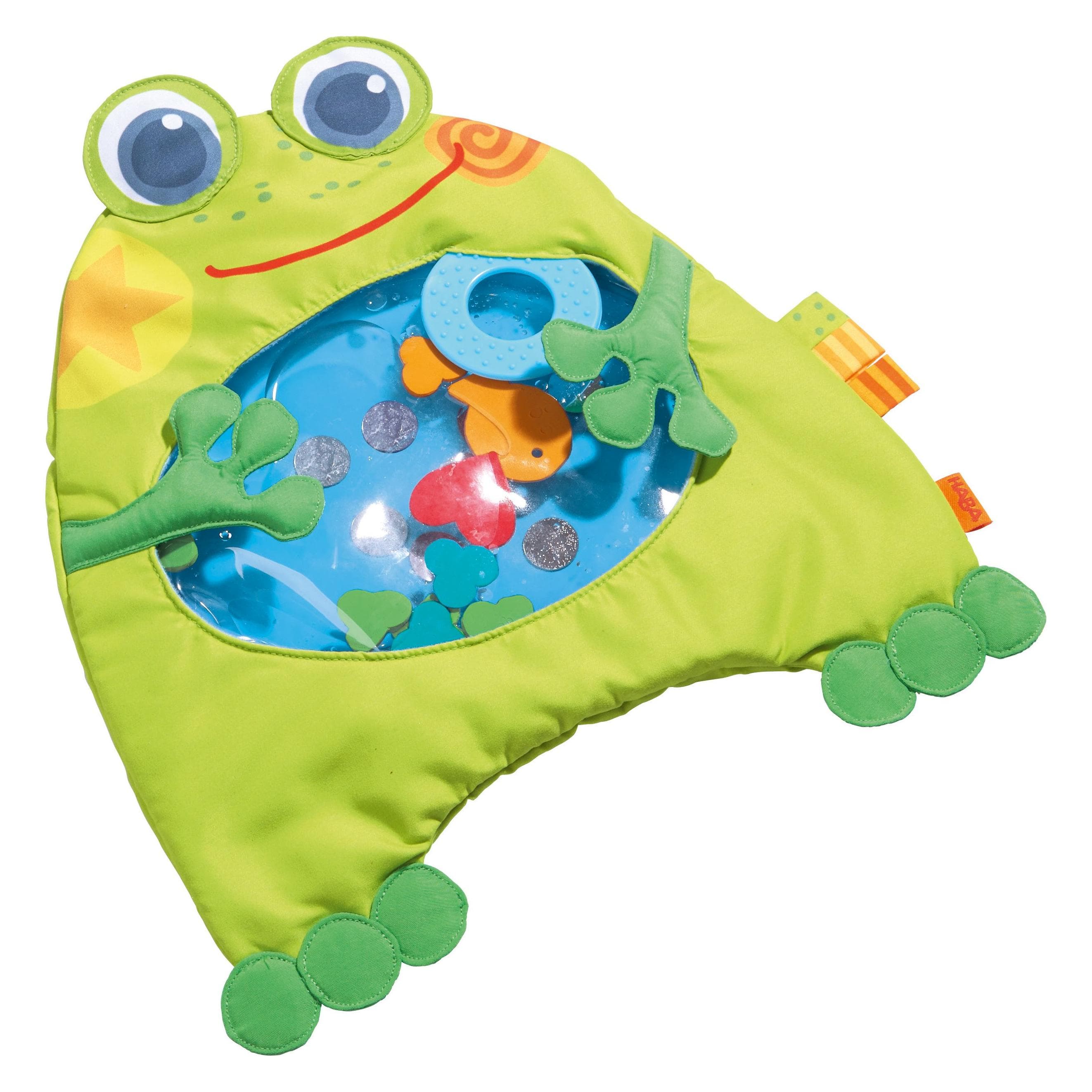 Haba, Peuterdeken + speelboog, Kleine kikker