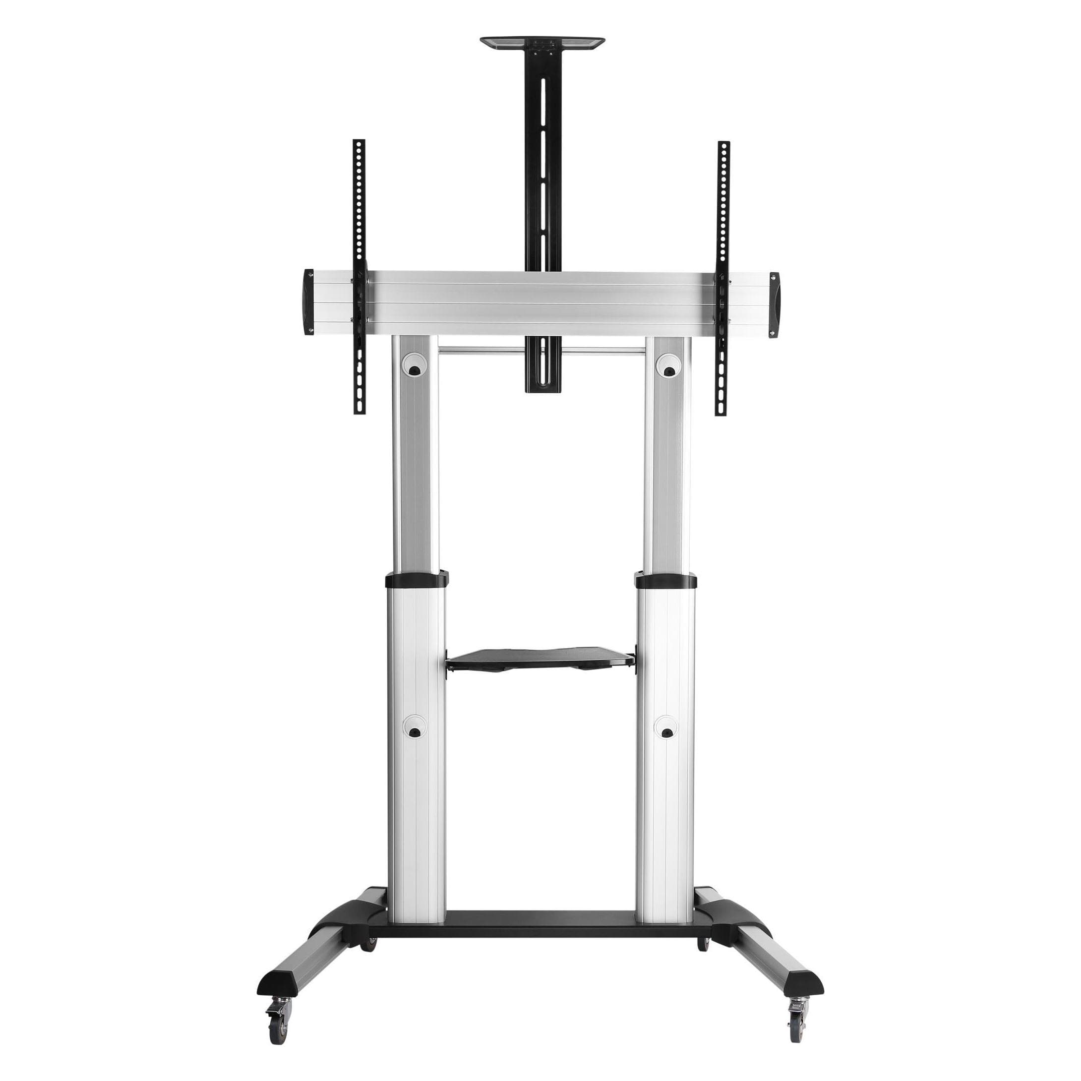 InLine Telescopische TV trolley (100 kg, 60" - 100"), TV-meubel, Zilver