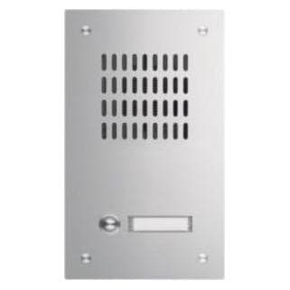 Elcom, Bel + deurintercom, ELCO TVG-1/1 deurstation inbouw 1 drukknop ESTA roestvrij staal 1-rij (Bedraad)