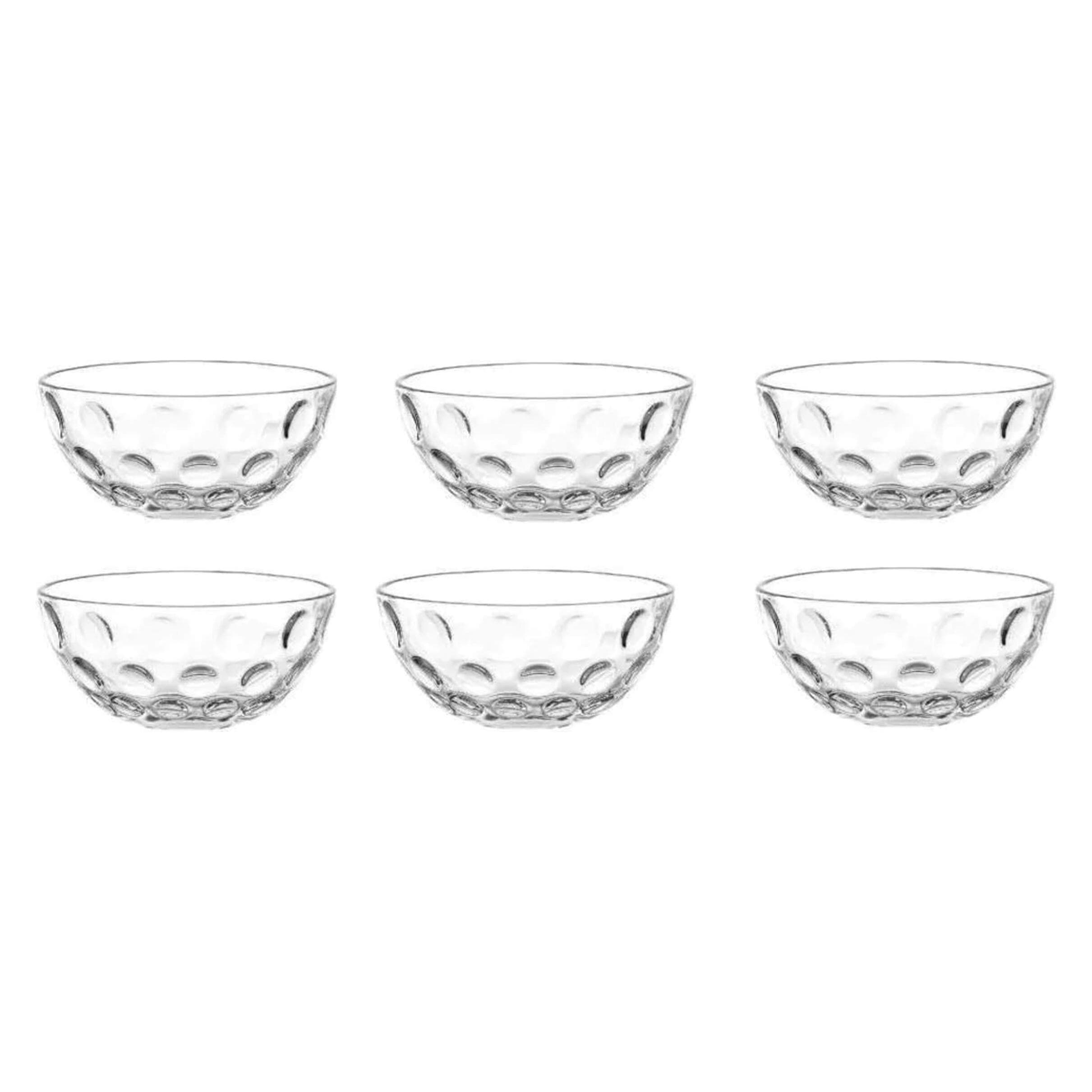 6x Leonardo Cucina Optic, Kom + Kom, Transparant