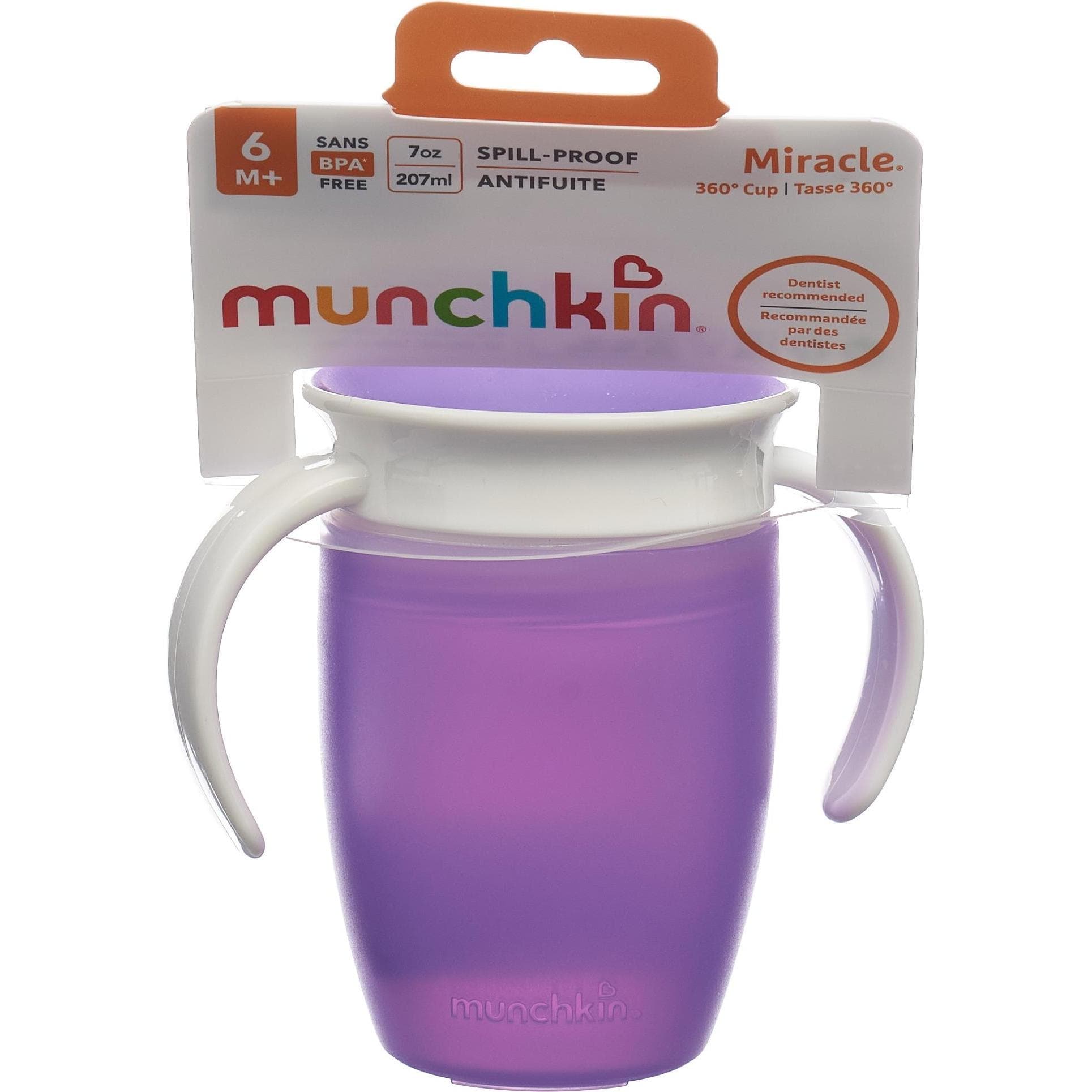 Munchkin, Kinderservies + bestek, Miracle 360 (assorti)