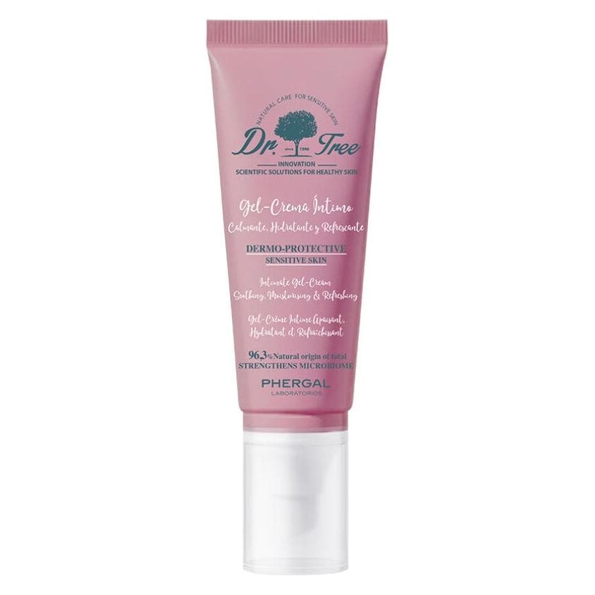 Dr. Tree, Intieme verzorging, GELCREME FÜR DEN AUSSENBEREICH, beruhigend, feuchtigkeitsspendend und erfrischend, 50 ml (50 ml)