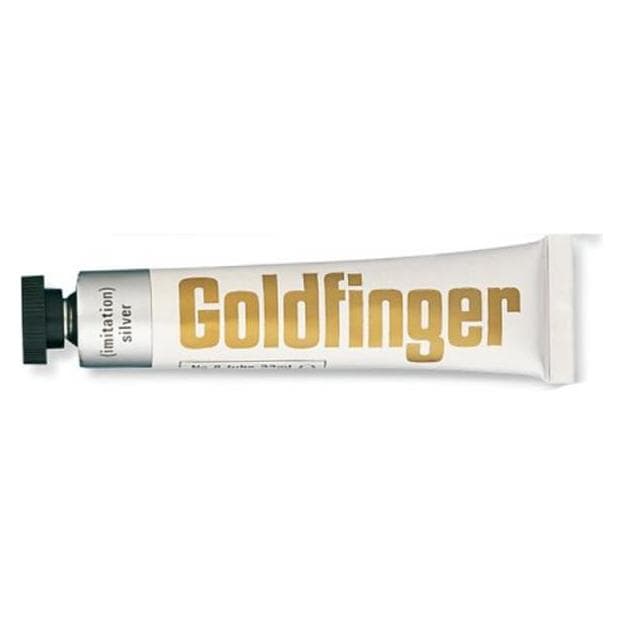 Daler-Rowney, Kleuren + verf voor doe-het-zelvers, Verguldingspasta zilver (22 ml)
