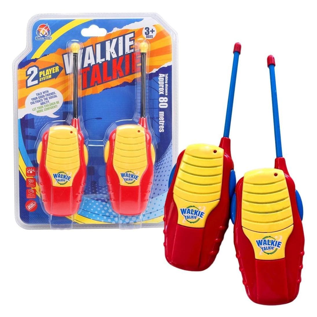 Trifox Walkie-Talkies, Walkietalkie, Veelkleurig