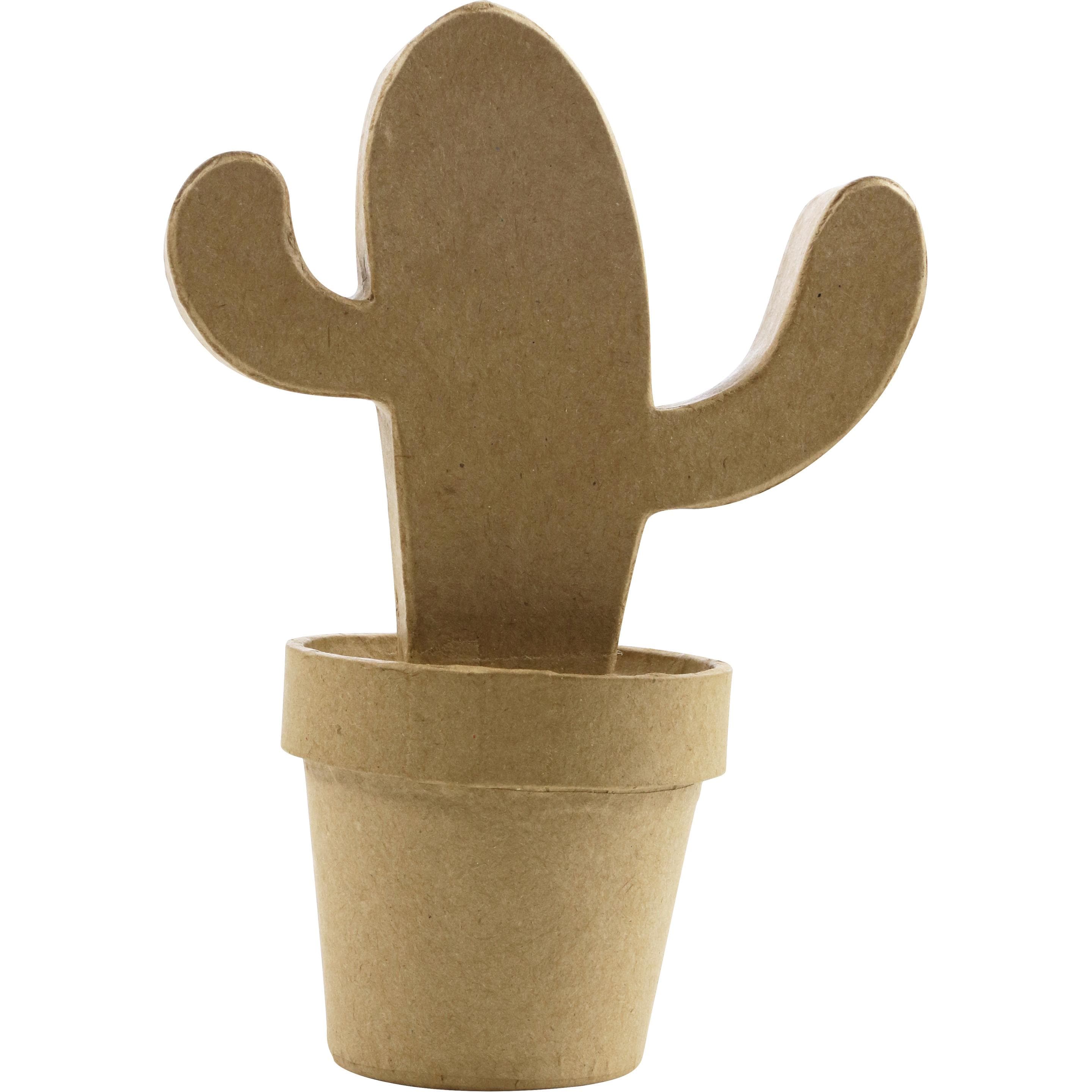 Décopatch Kartonnen Cactus 13,7x19x8cm