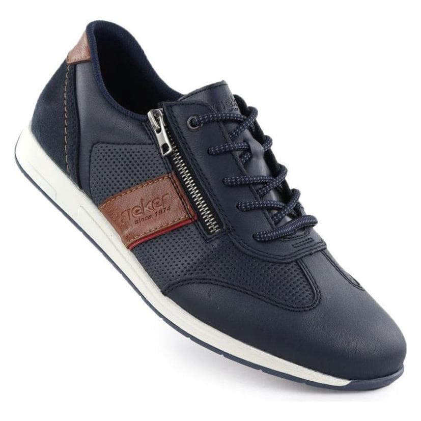 Rieker, Mannen, Sneakers, 11927 - 57203, Blauw, (43)