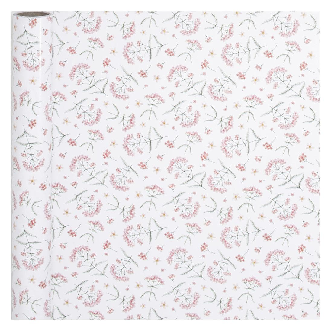 Creativ Company, Cadeauverpakking, Inpakpapier 50 cm x 5 m Bloemen (1x)