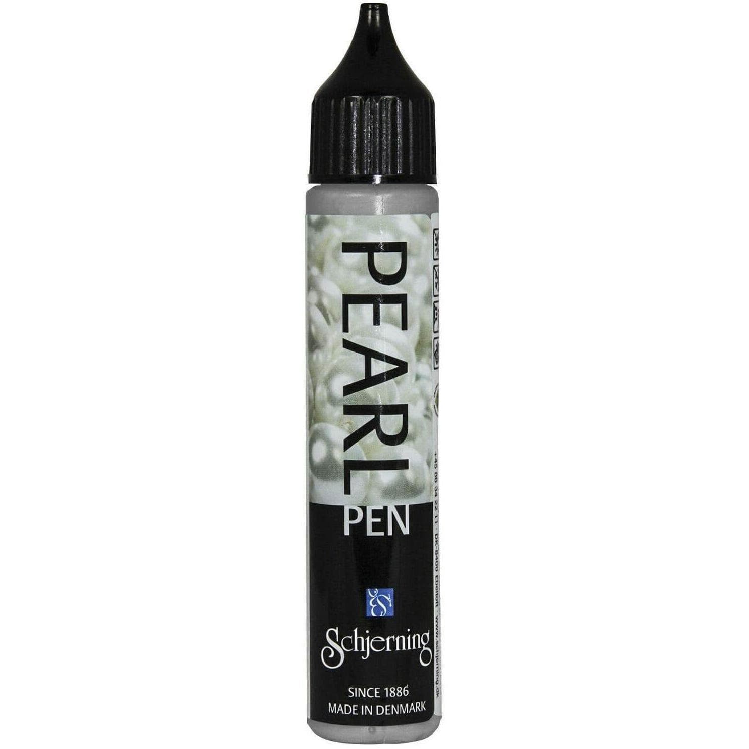 Schjerning, Kleuren + verf voor doe-het-zelvers, Pearl Pen silber 28ml (28 ml)