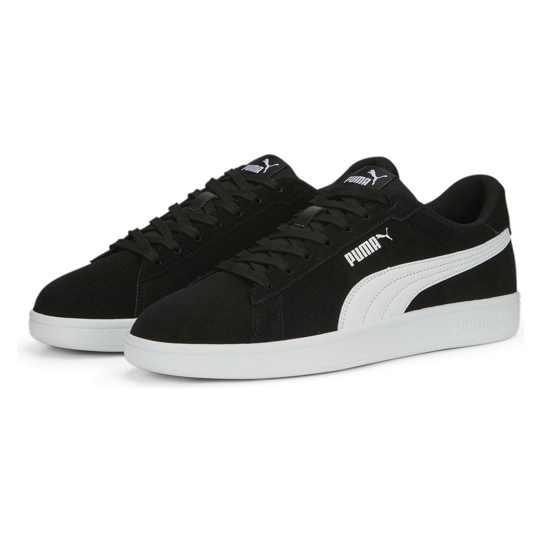 Puma, Unisex, Sneakers, Smash 3.0, Zwart, (44.5)