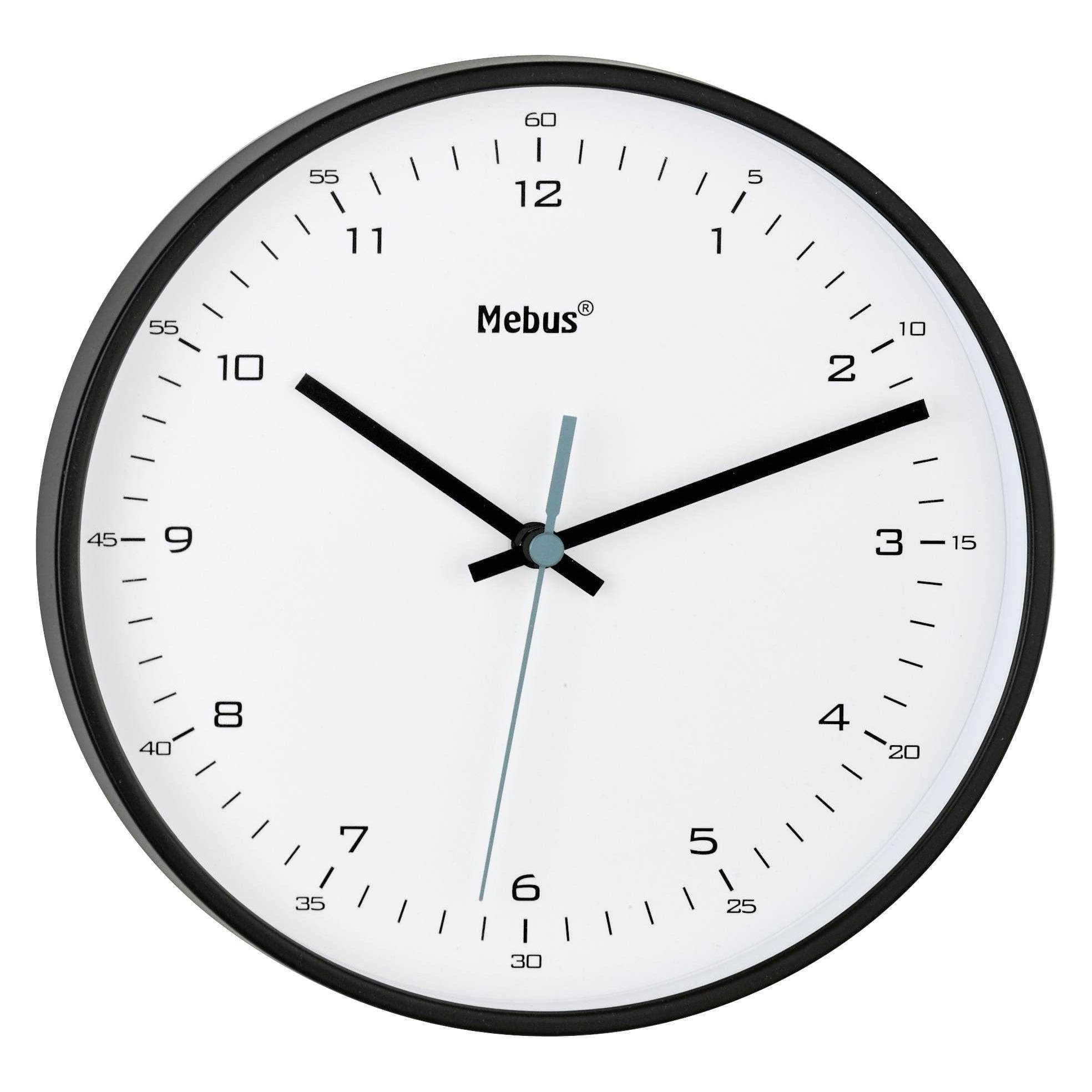 Mebus, Klok, 16287 Quartz wandklok (20 cm)