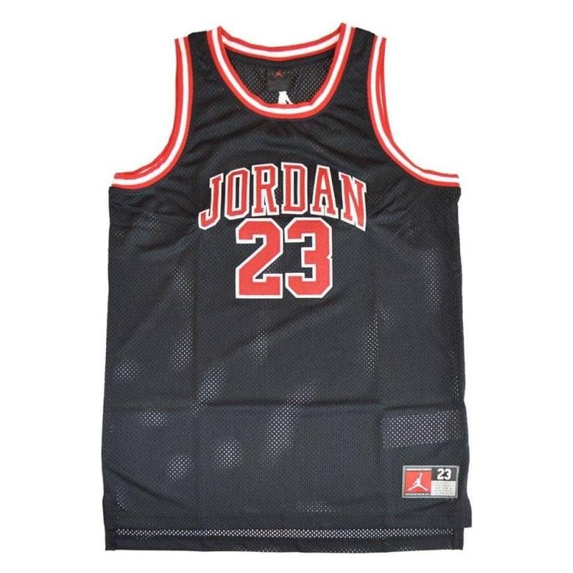 Jordan, Jongens, Sportief shirt, Mesh Tanktop (M), Zwart, M
