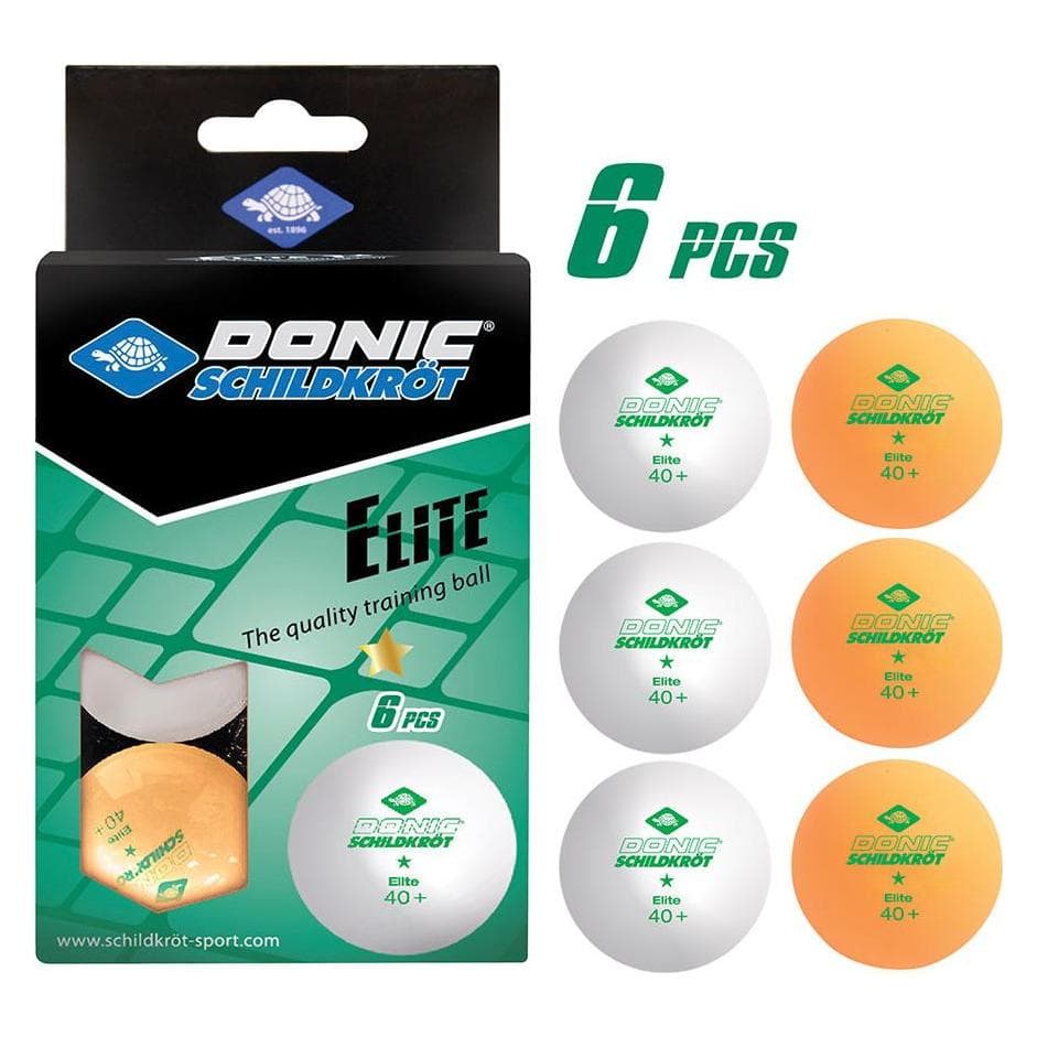 Donic Schildkröt, Tafeltennisbal, (6 Pcs.)