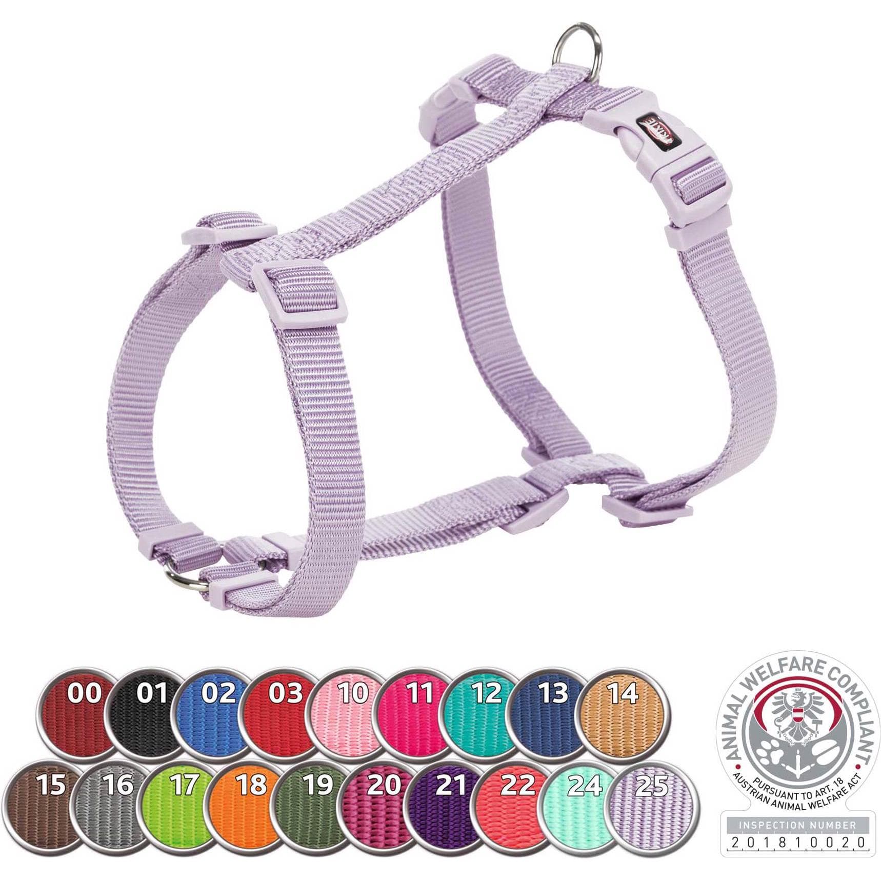 Trixie Premium H-harnas (XS, XXS, Hond), Kraag + Leiband