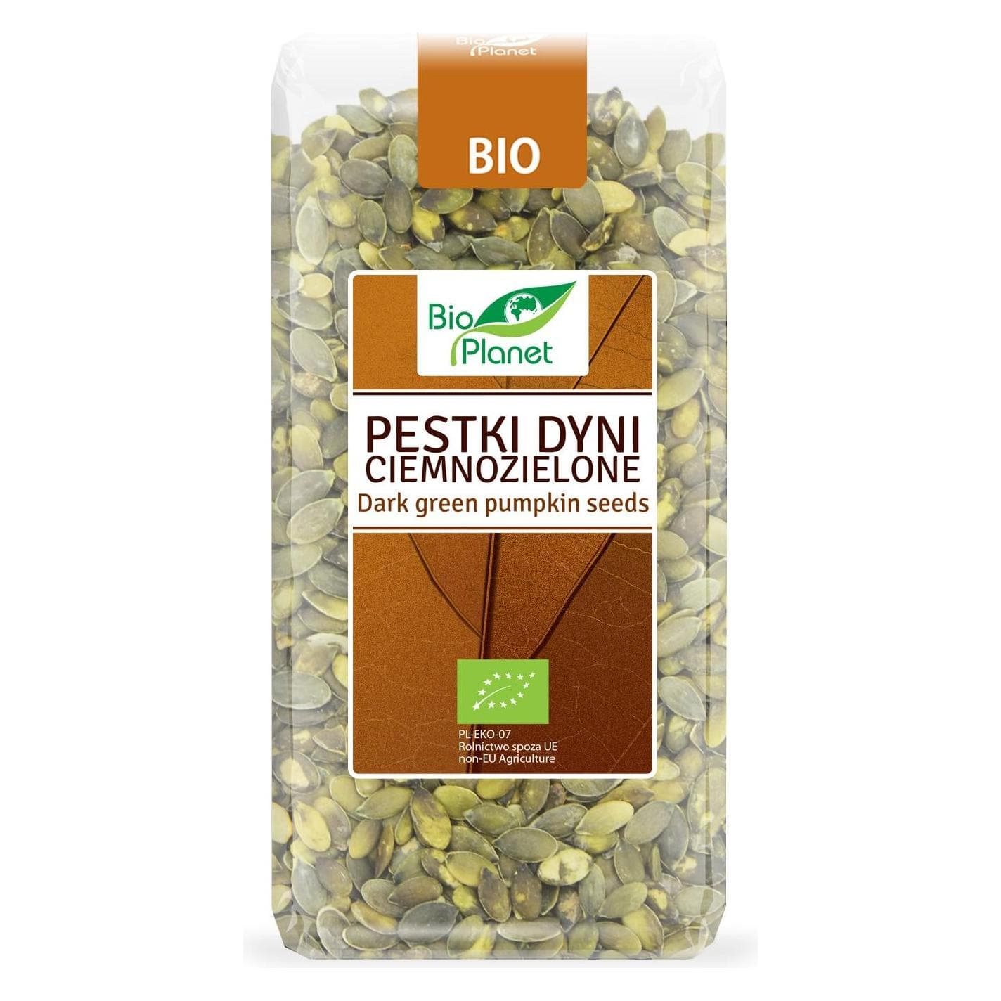 Bio Planet, Zaden, Donkergroen biologisch 350 g pompoenpitten - Bioplanet (Groentezaden)