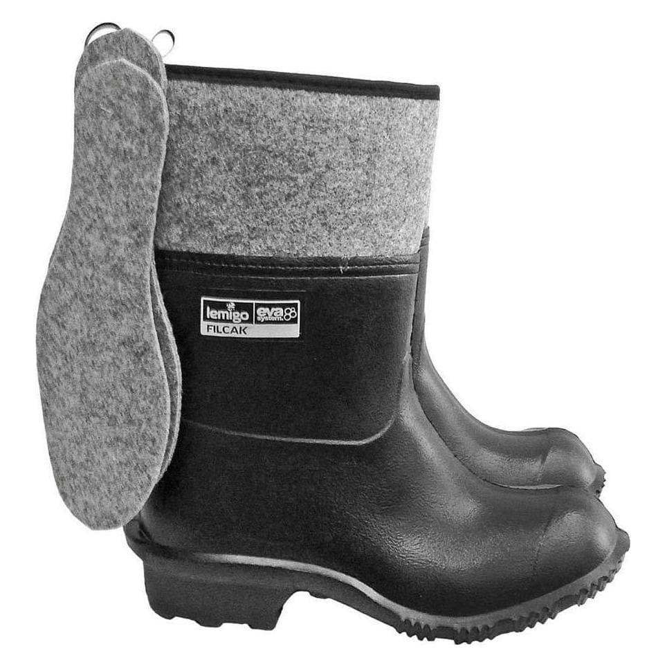 Lemigo, Werkschoenen, Heren Filcak Schoenen Eva Foam 45 Zwart (45)