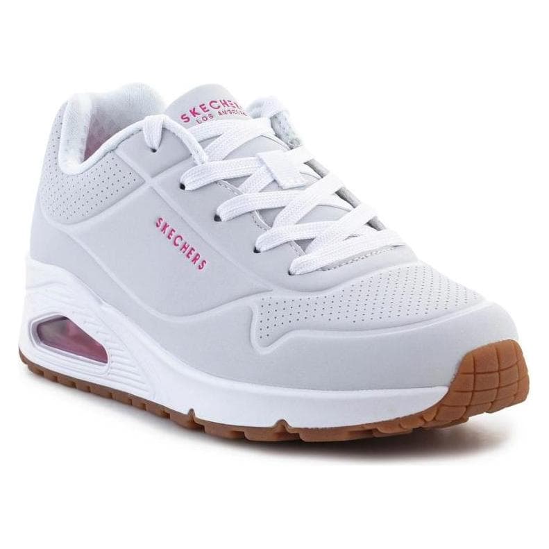 Skechers, Meisjes, Sneakers, Sneaker UNO - STAND OP LUCHT, Wit, (30)