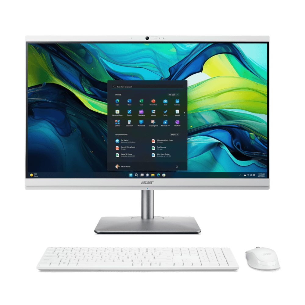 Acer Aspire C 27, C27-195ES, All-in-one, 27" FHD, Intel® Core™ Ultra 7, 32GB RAM, 2TB SSD, Intel® Graphic
