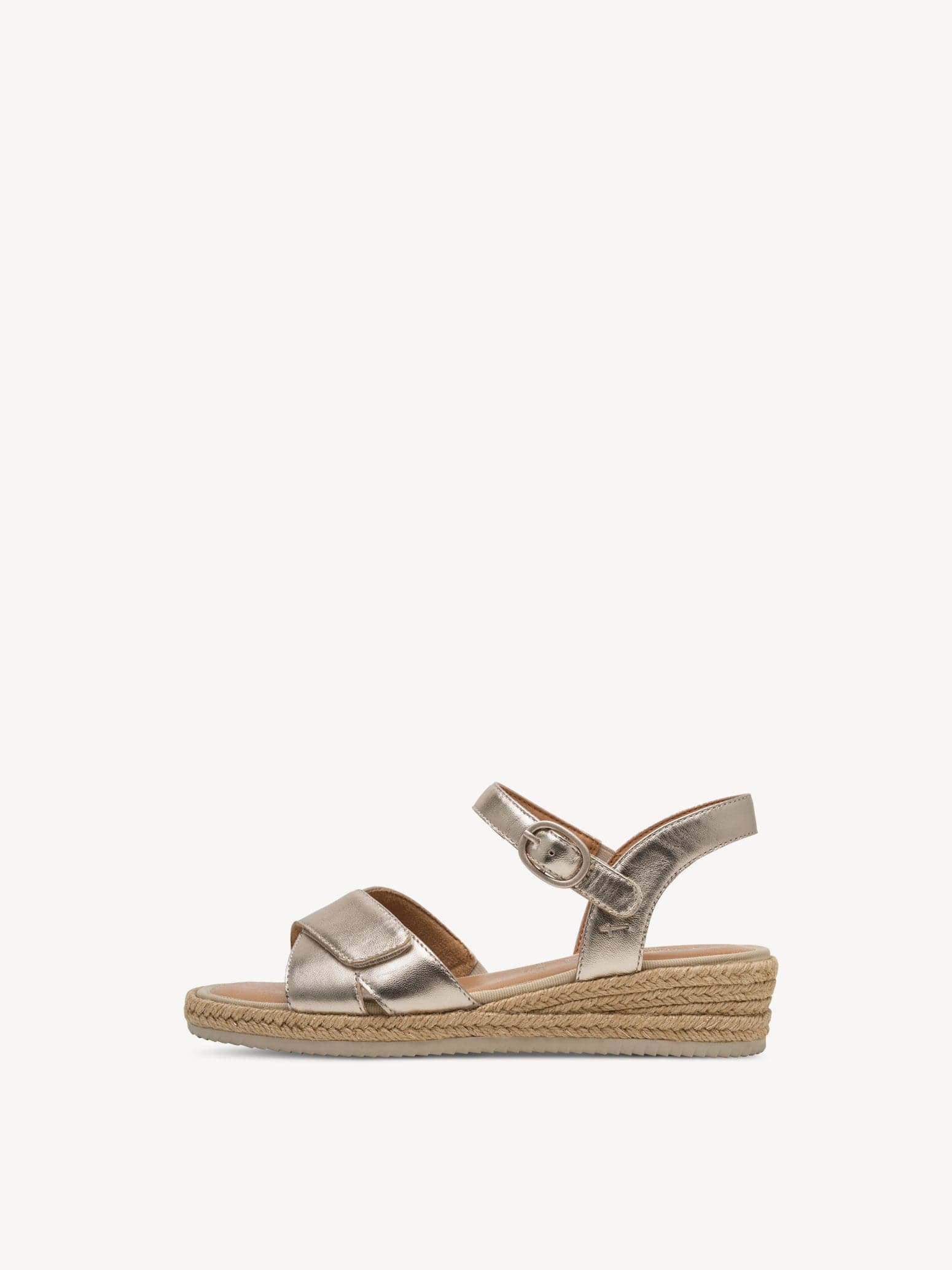 Leren Sandaaltje metallic - 38