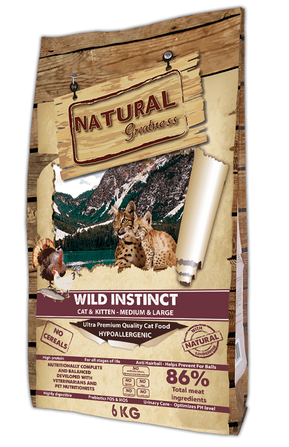 Natural Greatness - Droge kattenvoeding Wild Medium & Large Breed