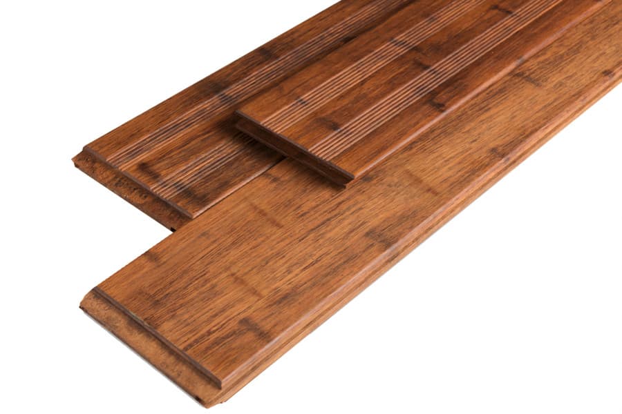 Terrassendilen Bambus glatt, coffee 20x20x2200 mm