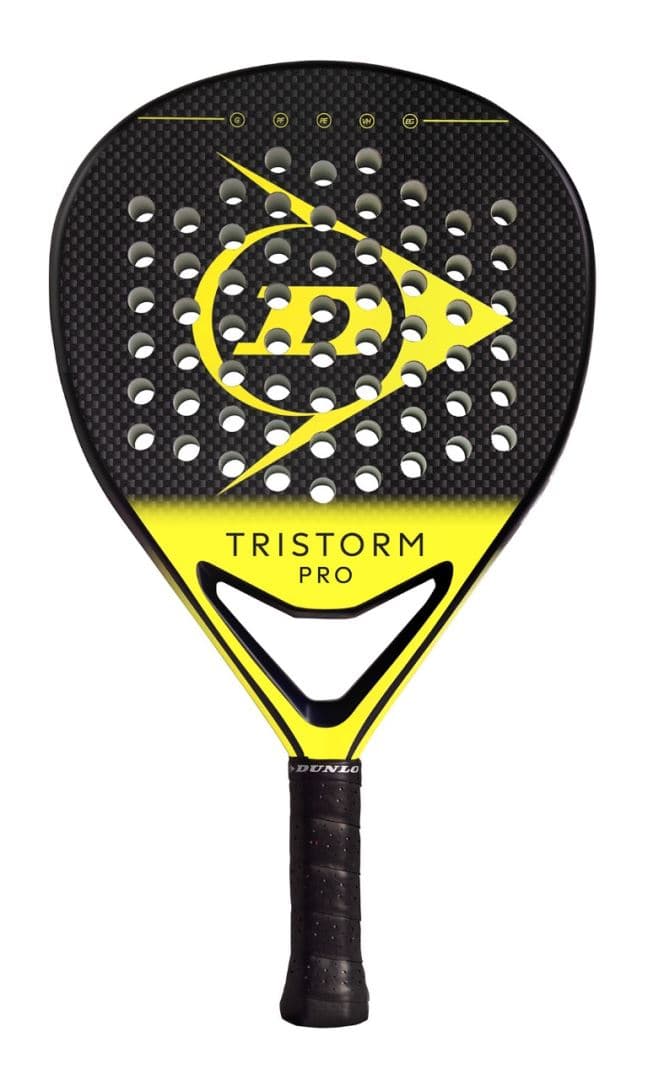 25 Tristorm Pro Padelracket Zwart/Geel
